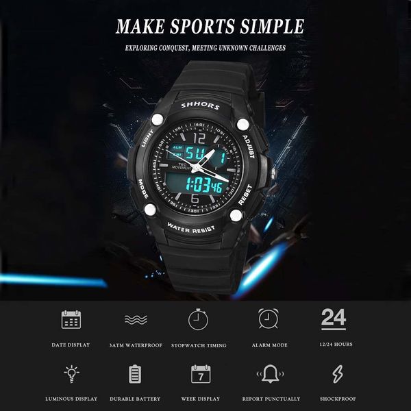 square watch fashion digital electronic led watch date men's outdoor sports waterproof men sports watches, Slivery;brown
square watch fashion digital electronic led watch date men's outdoor sports waterproof men sports watches, Slivery;brown