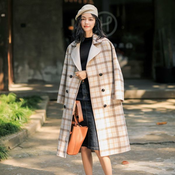 spring autumn feminine coat women clothes 2020 wool coat female jacket korean elegant overcoat outwear casaco feminino zt2261, Black
spring autumn feminine coat women clothes 2020 wool coat female jacket korean elegant overcoat outwear casaco feminino zt2261, Black