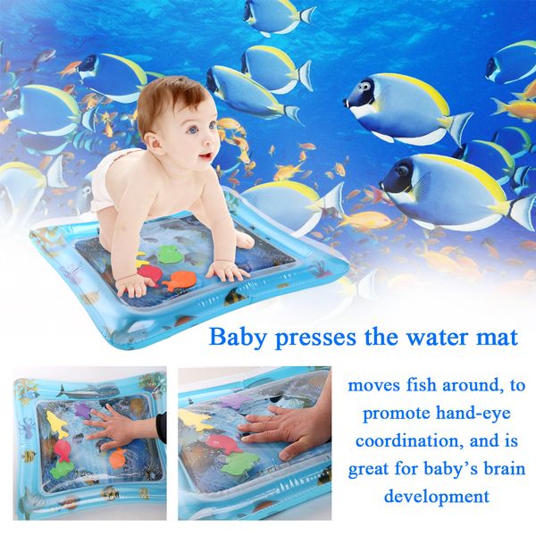 new pvc inflatable baby water mat fun activity play mats center for children infants exquisite water cushion camping mat
new pvc inflatable baby water mat fun activity play mats center for children infants exquisite water cushion camping mat