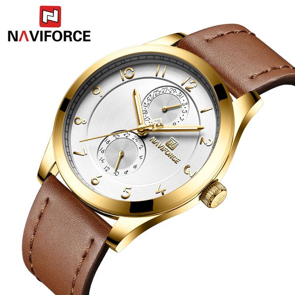 man wrist watch waterproof belt male surface six needle hand calendar mens chronograph fashion automatic casual quartz watches wristwatches, Slivery;brown
man wrist watch waterproof belt male surface six needle hand calendar mens chronograph fashion automatic casual quartz watches wristwatches, Slivery;brown