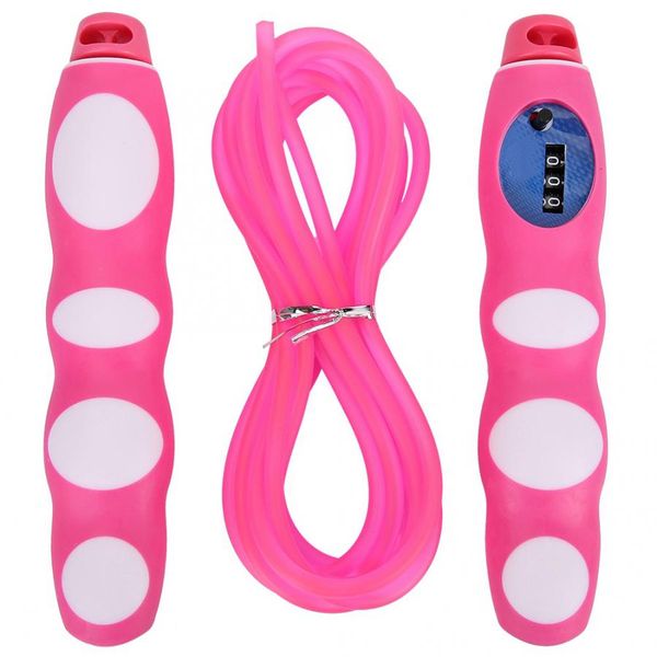 jumping rope anti-slip handle pvc rubber skipping rope with counter jump fitness exercise equipment
jumping rope anti-slip handle pvc rubber skipping rope with counter jump fitness exercise equipment