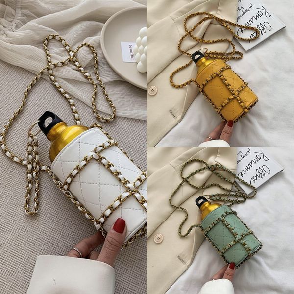 wine bottle wine bottle small small women's 2020 fashion messenger bag chain single shoulder personalized kettle bag, White
wine bottle wine bottle small small women's 2020 fashion messenger bag chain single shoulder personalized kettle bag, White