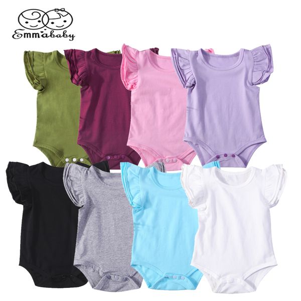 summer cotton baby clothing infant baby girl solid ruffles romper short sleeve outfits jumpsuit clothes, Blue
summer cotton baby clothing infant baby girl solid ruffles romper short sleeve outfits jumpsuit clothes, Blue