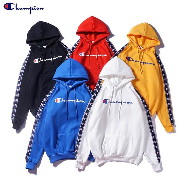 champions hoodie mens designer hoodie luxury string label webbing english cotton fashion sweater casual men women fleece sweater, White;black
champions hoodie mens designer hoodie luxury string label webbing english cotton fashion sweater casual men women fleece sweater, White;black