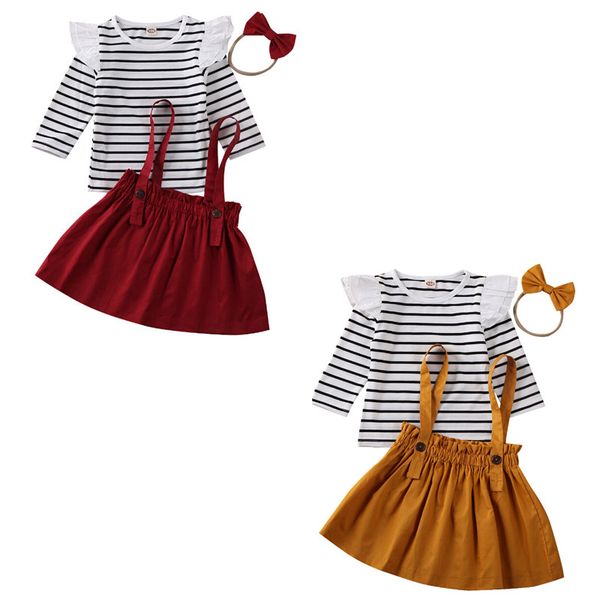 2-6years 3pcs infant baby girl kid solid dress clothes t-shirt skirt outfits set clothing set, White
2-6years 3pcs infant baby girl kid solid dress clothes t-shirt skirt outfits set clothing set, White