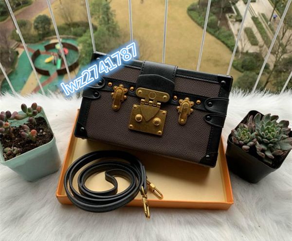 fashion clutch bag original handbags evening bag excellent quality leather purse fashion box brick messenger shoulder bag