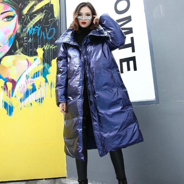 winter women's jacket plus size fashion glossy cotton coat long sleeve two ways wearing cotton padded warm overcoat parkas l1637, Black
winter women's jacket plus size fashion glossy cotton coat long sleeve two ways wearing cotton padded warm overcoat parkas l1637, Black