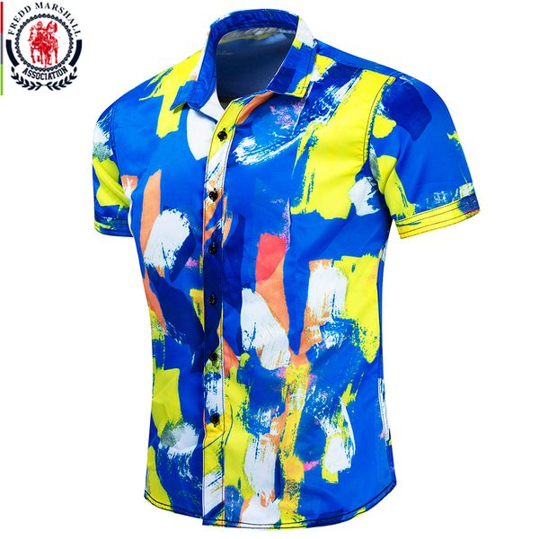 fredd marshall 2019 summer new hawaiian shirt men fashion printed shirts short sleeve casual beach shirt holiday clothing 55897, White;black
fredd marshall 2019 summer new hawaiian shirt men fashion printed shirts short sleeve casual beach shirt holiday clothing 55897, White;black