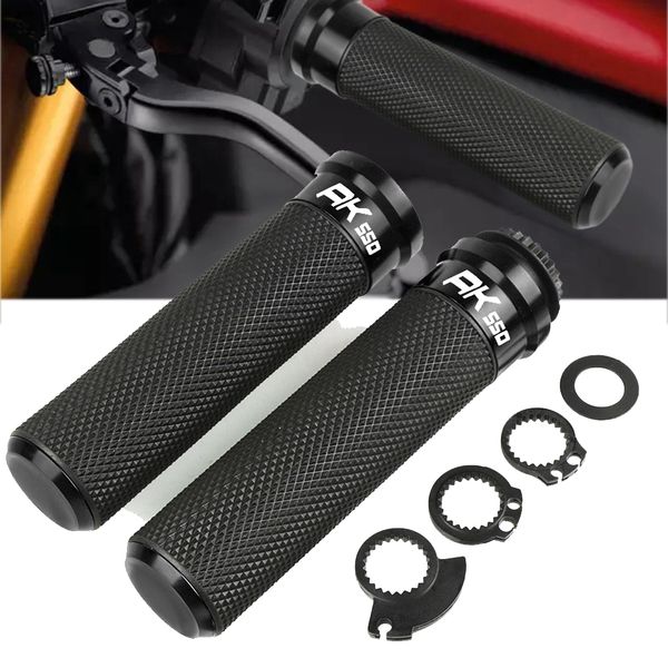 motorcycle knobs anti-skid scooter handle grips cnc 7/8" 22mm motorbike bar hand handlebar grip for kymco ak550 ak 2017 2018
motorcycle knobs anti-skid scooter handle grips cnc 7/8" 22mm motorbike bar hand handlebar grip for kymco ak550 ak 2017 2018