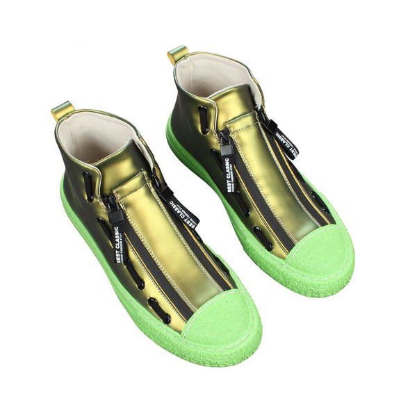 ovxuan all green sneakers male casual leather classic lock zipper high-street dance shoes mens ankle boots hip hop boots men, Black
ovxuan all green sneakers male casual leather classic lock zipper high-street dance shoes mens ankle boots hip hop boots men, Black