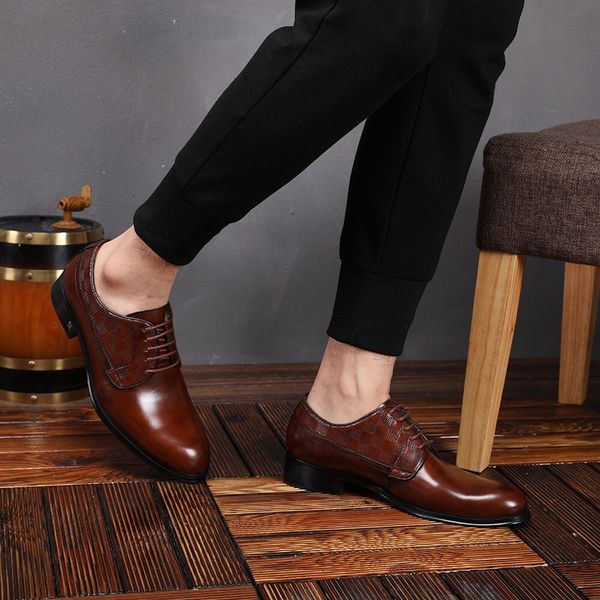 2019 italian mens dress shoes luxury designer shoes slip-on genuine leather brand business shoes with silver metal l decoration, Black
2019 italian mens dress shoes luxury designer shoes slip-on genuine leather brand business shoes with silver metal l decoration, Black