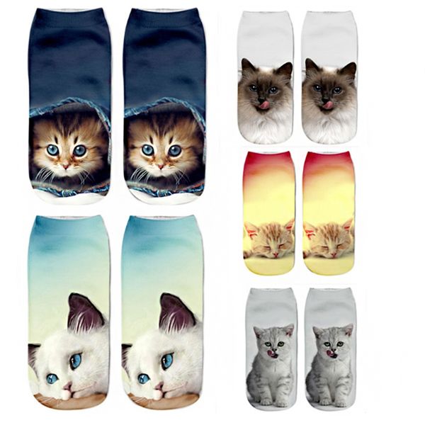 women's funny animal cute 3d print kitten ankle socks socks women fashion sox cartoon cat for female dropship, Black;white
women's funny animal cute 3d print kitten ankle socks socks women fashion sox cartoon cat for female dropship, Black;white