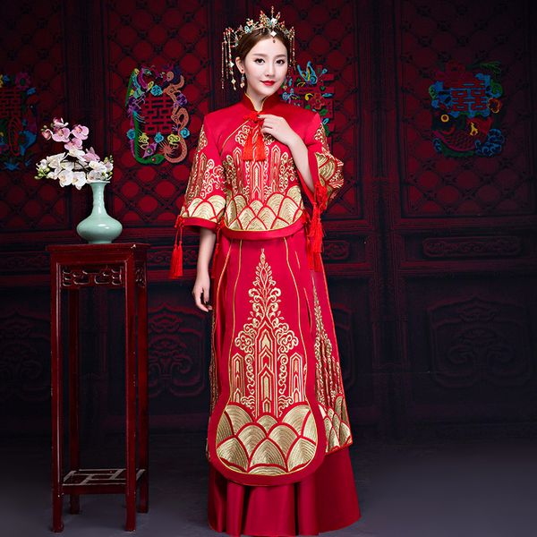 new arrival womne red tassel cheongsam tang suit traditional oriental female wedding dress chinese qipao evening beauty gowns
new arrival womne red tassel cheongsam tang suit traditional oriental female wedding dress chinese qipao evening beauty gowns