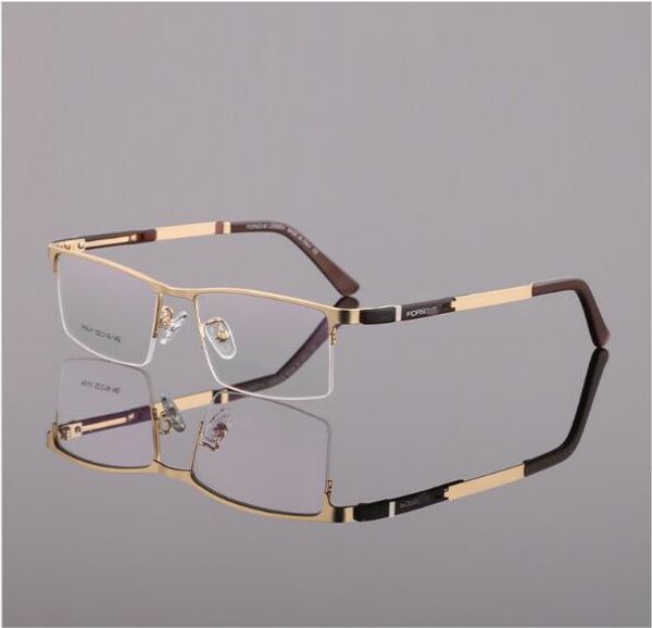 new high-quality metal business glasses frame p9141 half-rim 52-18-140for male prescription glasses golden color rectangular wholesale cheap
new high-quality metal business glasses frame p9141 half-rim 52-18-140for male prescription glasses golden color rectangular wholesale cheap