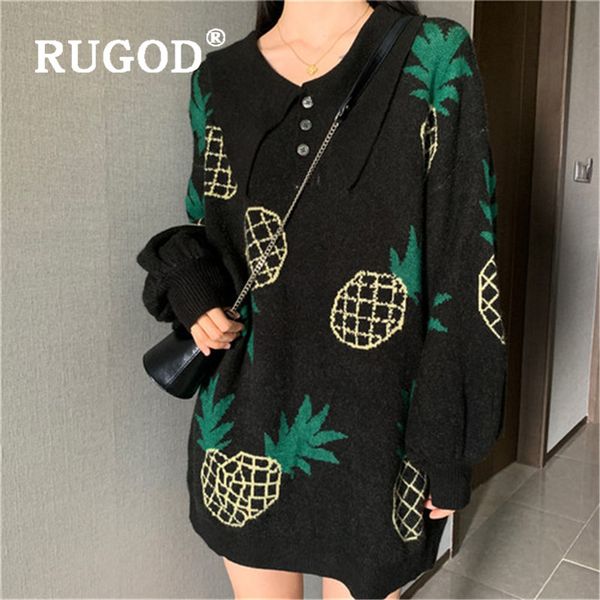 rugod 2019 new winter dress for women turn down collar pineapple pattern loose knittd dress fashion female casual mini, Black;gray
rugod 2019 new winter dress for women turn down collar pineapple pattern loose knittd dress fashion female casual mini, Black;gray