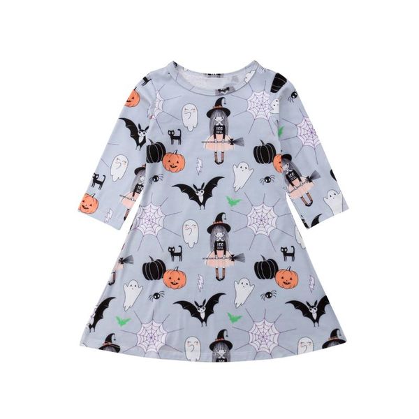 halloween novelty cute toddler baby girls dress long sleeve cartoon print knee-length cotton a-line dress outfit 1-6y, Red;yellow
halloween novelty cute toddler baby girls dress long sleeve cartoon print knee-length cotton a-line dress outfit 1-6y, Red;yellow