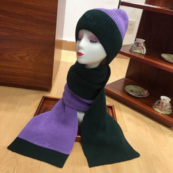 2020 cotton knitting black purple hats cap women's winter comfortable warm hats and scarves sets with box, Blue;gray
2020 cotton knitting black purple hats cap women's winter comfortable warm hats and scarves sets with box, Blue;gray