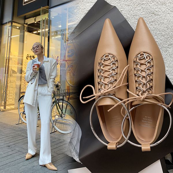 chaussures femme 2020 новых весной плоские туфли женские мокасины украшения из натуральной кожи металла заостренный носок вскользь mujer, Black
chaussures femme 2020 новых весной плоские туфли женские мокасины украшения из натуральной кожи металла заостренный носок вскользь mujer, Black