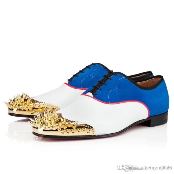 black patent red bottom loafers shoes for men,women slip on oxfords business shoes luxury spikes flat wedding party dress shoes 35-46 
black patent red bottom loafers shoes for men,women slip on oxfords business shoes luxury spikes flat wedding party dress shoes 35-46