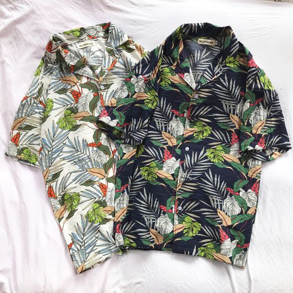 oscn7 casual flowers printed short sleeve shirt men street 2020 hawaii beach oversize women fashion harujuku shirts for men 437, White;black
oscn7 casual flowers printed short sleeve shirt men street 2020 hawaii beach oversize women fashion harujuku shirts for men 437, White;black