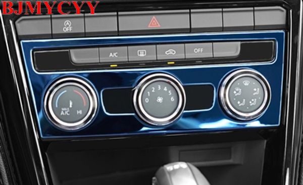 bjmycyy automobile air conditioning knob panel stainless steel decorative frame for t-roc t roc 2018 accessories
bjmycyy automobile air conditioning knob panel stainless steel decorative frame for t-roc t roc 2018 accessories