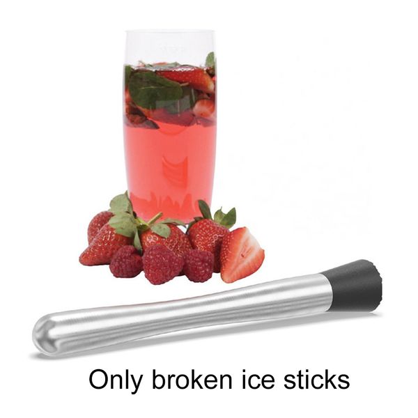 barware bar supplies kitchen supply crushed ice stainless steel portable cocktail pestle with grooved muddler tools
barware bar supplies kitchen supply crushed ice stainless steel portable cocktail pestle with grooved muddler tools