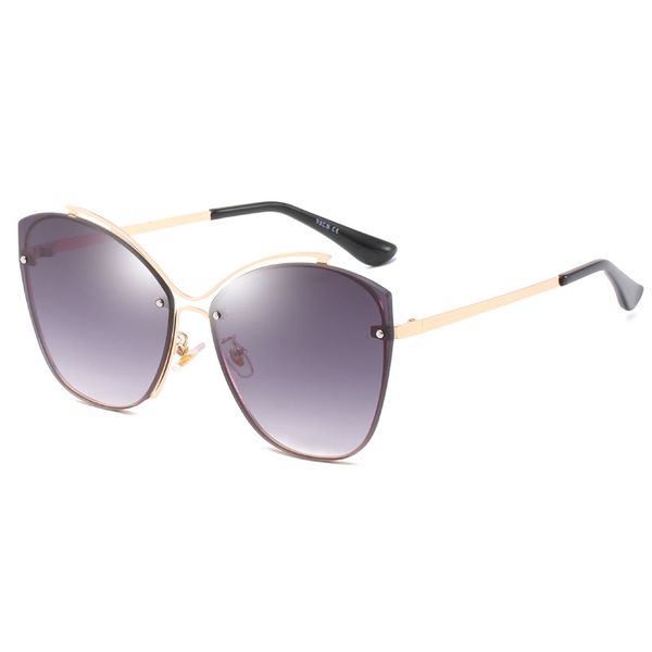 high-end women's frameless cat eye sunglasses women' fashion cat eyes sunglasses men and women brand designer sunglasses ladies go, White;black
high-end women's frameless cat eye sunglasses women' fashion cat eyes sunglasses men and women brand designer sunglasses ladies go, White;black