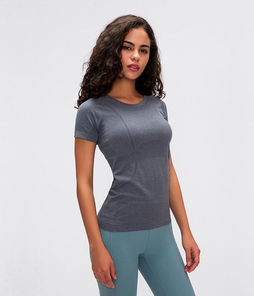 2020 new ladies short-sleeved round neck sports quick-drying t-shirt running fitness lu-01 solid soft sports slim breathable yoga short-
2020 new ladies short-sleeved round neck sports quick-drying t-shirt running fitness lu-01 solid soft sports slim breathable yoga short-