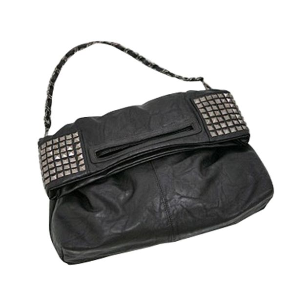 fggs women's korean faux leather rivet chain foldable shoulder handbag cross body bag
fggs women's korean faux leather rivet chain foldable shoulder handbag cross body bag