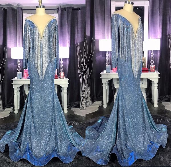 elegant mermaid evening formal dresses 2019 long sleeve prom dress plus size evening gowns evening wear robe de soiree abendkleider, Black;red
elegant mermaid evening formal dresses 2019 long sleeve prom dress plus size evening gowns evening wear robe de soiree abendkleider, Black;red