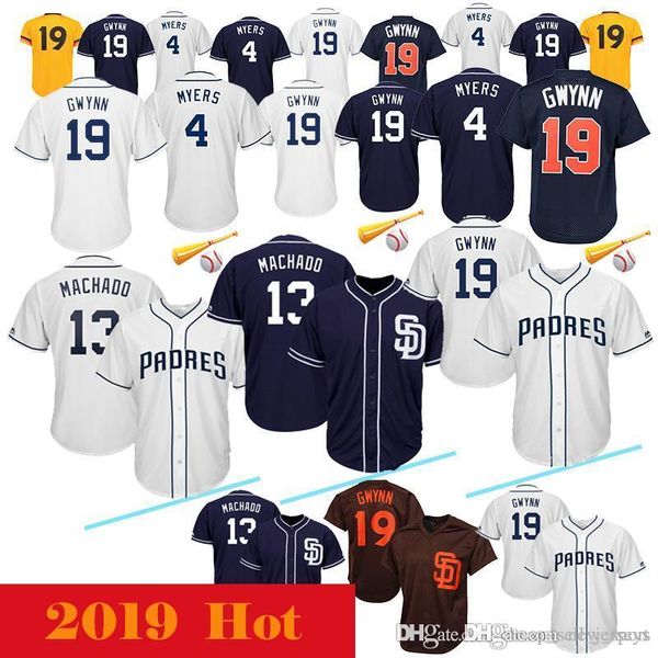 san diego 13 manny machado baseball jerseys 4 wil meyers 19 tony gwynn blue white coosale top, Blue;black
san diego 13 manny machado baseball jerseys 4 wil meyers 19 tony gwynn blue white coosale top, Blue;black