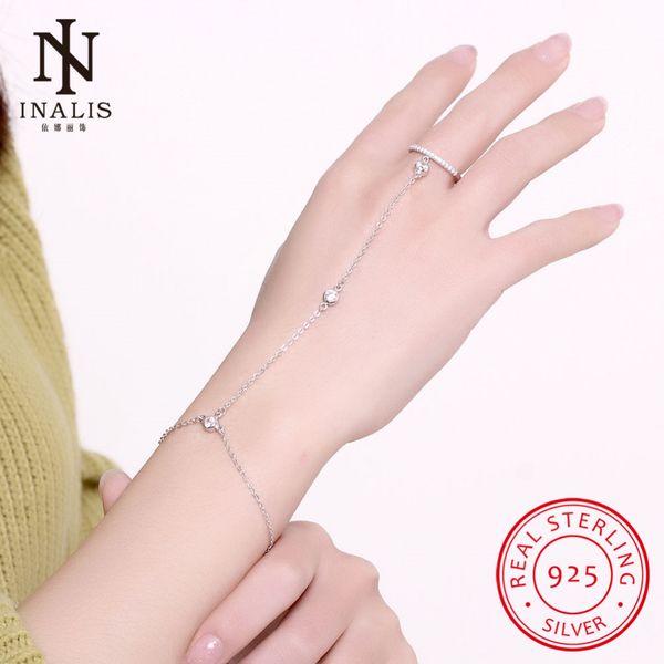 inalis wholesale 925 sterling silver finger bracelet & bangle with zircon stone for women hands fine jewelry, Golden;silver
inalis wholesale 925 sterling silver finger bracelet & bangle with zircon stone for women hands fine jewelry, Golden;silver