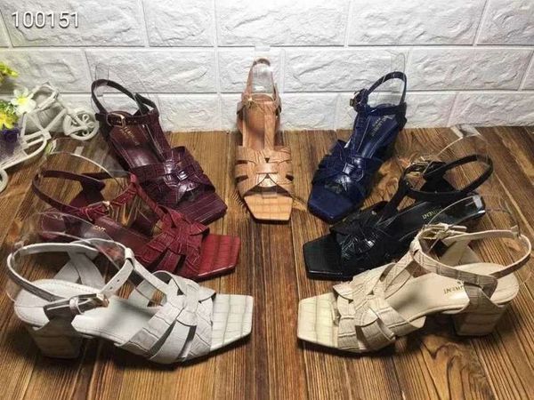 new high-end brand summer ladies sandals quality leather ladies high heel 6.5 cm and 9 cm slippers 34-41 yards ing, Black
new high-end brand summer ladies sandals quality leather ladies high heel 6.5 cm and 9 cm slippers 34-41 yards ing, Black