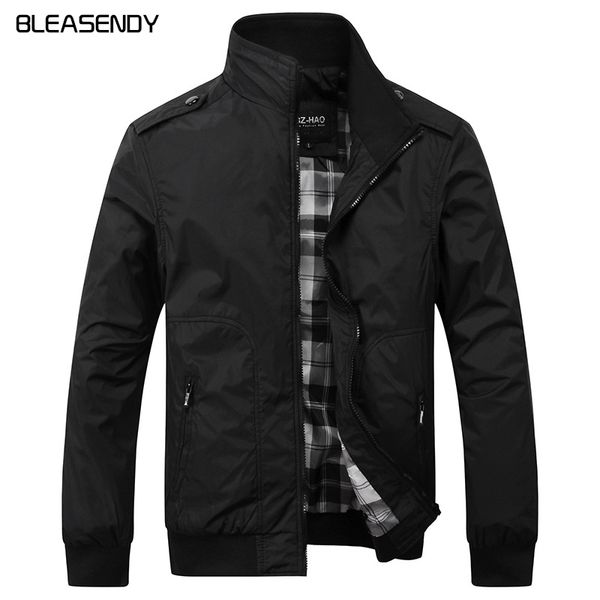 2017 new men's casual jacket collar male fashion solid color men business jacket coats brand black green khaki size m-4xl, Black;brown
2017 new men's casual jacket collar male fashion solid color men business jacket coats brand black green khaki size m-4xl, Black;brown