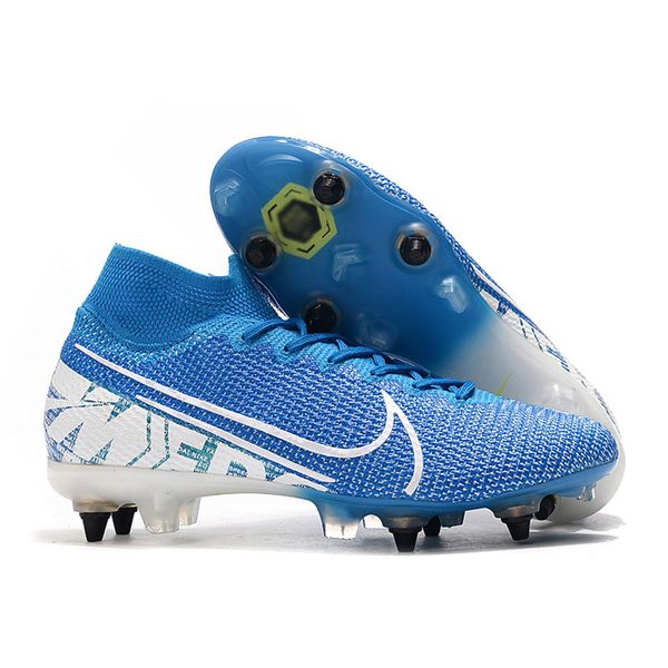 новые мужчины футбольных бутс ртутного superfly-7 vi vii элита sg pro ac высоких ботинки футбола кроссовок ботинки тренеры эспадрилья синими, Black 
новые мужчины футбольных бутс ртутного superfly-7 vi vii элита sg pro ac высоких ботинки футбола кроссовок ботинки тренеры эспадрилья синими, Black