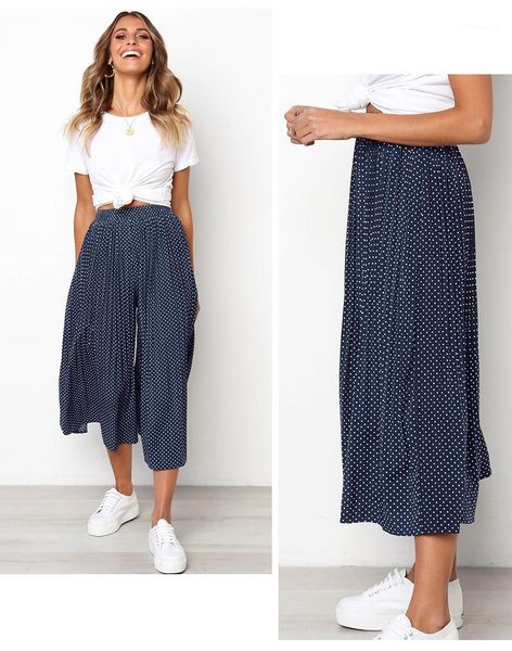 bootcut capris casual womens solid color pants designer womens dot pants fashion loose, Black;white
bootcut capris casual womens solid color pants designer womens dot pants fashion loose, Black;white