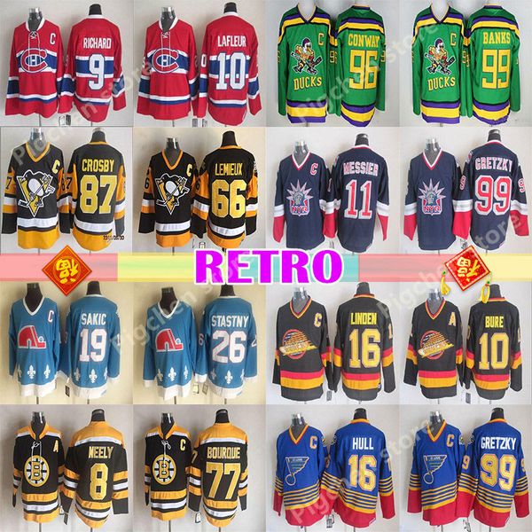 mens ccm retro 66 mario lemieux pittsburgh penguins 10 guy lafleur montreal canadiens 99 wayne gretzky st. louis blues vintage version, Black;red
mens ccm retro 66 mario lemieux pittsburgh penguins 10 guy lafleur montreal canadiens 99 wayne gretzky st. louis blues vintage version, Black;red