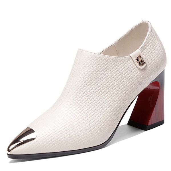real genuine leather leisure high heel shoes spring autumn metal buckle women heels women shoes high heel pure color, Black
real genuine leather leisure high heel shoes spring autumn metal buckle women heels women shoes high heel pure color, Black