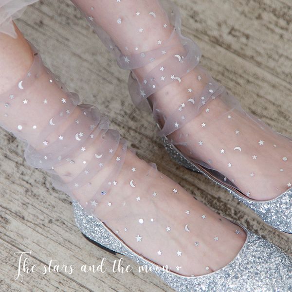 summer fashion star moon tulle socks women transparent thin long socks female lace funny dress sock streetwear calcetines, Black;white
summer fashion star moon tulle socks women transparent thin long socks female lace funny dress sock streetwear calcetines, Black;white