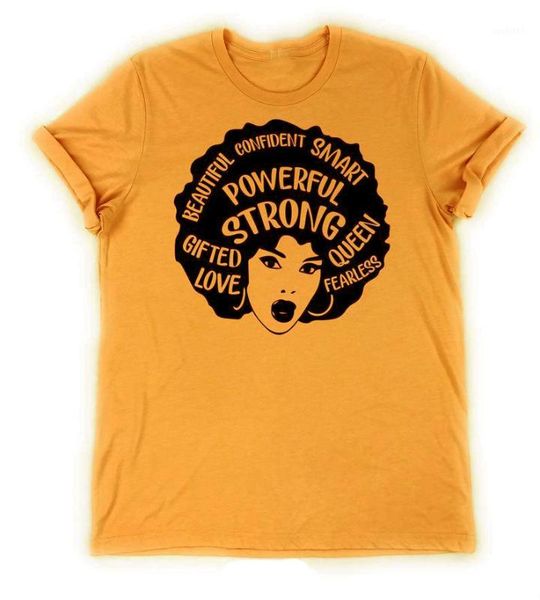 powerful afro women graphic t-shirt women summer powerful strong queen slogan grunge girl gift quote short sleeve tees1, White
powerful afro women graphic t-shirt women summer powerful strong queen slogan grunge girl gift quote short sleeve tees1, White
