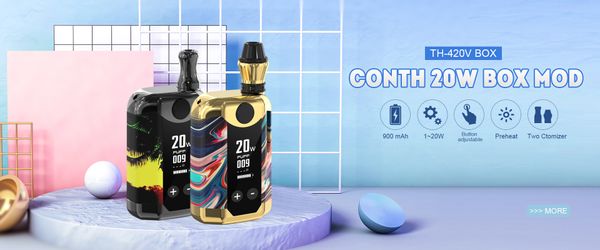 Горячий продавать Kangvape TH420 V BOX Испаритель KIT 1-20W Разогреть Kit 800Ah В.В. TH420 Battery Box Mini Mod 0.5ml Керамический картридж
Горячий продавать Kangvape TH420 V BOX Испаритель KIT 1-20W Разогреть Kit 800Ah В.В. TH420 Battery Box Mini Mod 0.5ml Керамический картридж