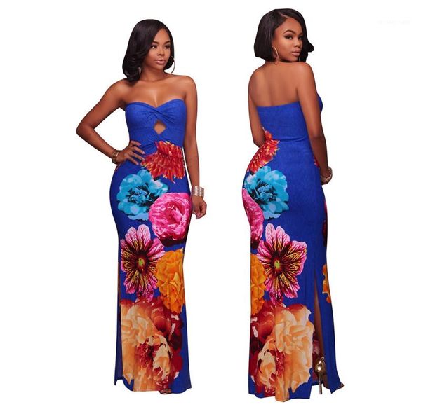 printe women prom dresses luxury slim strapless split sleeveless long dresses fashion womens party dresses floral, White;black
printe women prom dresses luxury slim strapless split sleeveless long dresses fashion womens party dresses floral, White;black