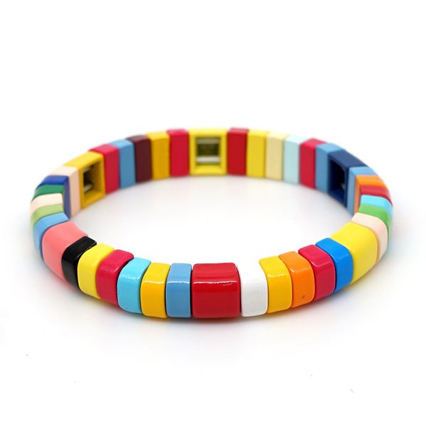 2020 ins trendy women bangles new tribe charm bangle rainbow baking varnish woman bracelet and bangles beaded designer jewelry, Black
2020 ins trendy women bangles new tribe charm bangle rainbow baking varnish woman bracelet and bangles beaded designer jewelry, Black