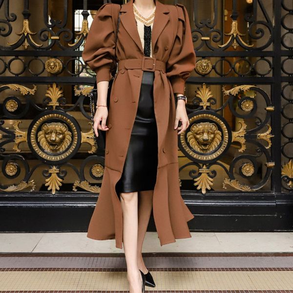 new arrival solid coat women fashion comfortable vintage elegant holiday cute thick warm winter trend long trench, Tan;black
new arrival solid coat women fashion comfortable vintage elegant holiday cute thick warm winter trend long trench, Tan;black
