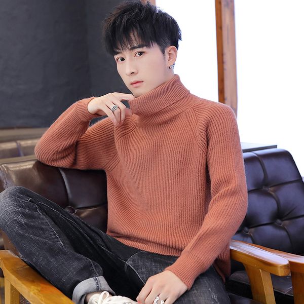 autumn winter sweater men high-neck long sleeve warm knitted sweaters 660, White;black
autumn winter sweater men high-neck long sleeve warm knitted sweaters 660, White;black