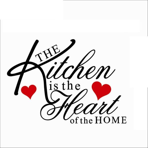 kitchen is heart of the home quote wall decal removable wall sticker
kitchen is heart of the home quote wall decal removable wall sticker