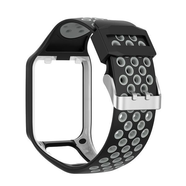 silicone watch band bracelet strap for tomtom runner 2/3 smartwatch accessories watch strap wristband, Black;brown
silicone watch band bracelet strap for tomtom runner 2/3 smartwatch accessories watch strap wristband, Black;brown