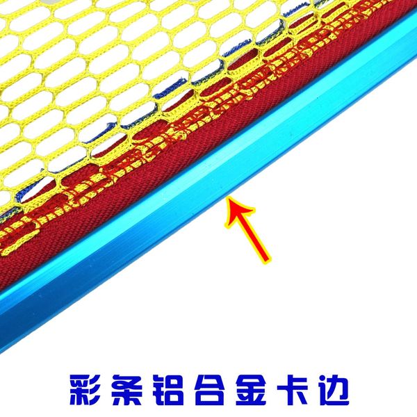 small eyes nanometer mesh deepened big fish landing net head color stripes aluminium alloy card edge triangular/circle landing n
small eyes nanometer mesh deepened big fish landing net head color stripes aluminium alloy card edge triangular/circle landing n