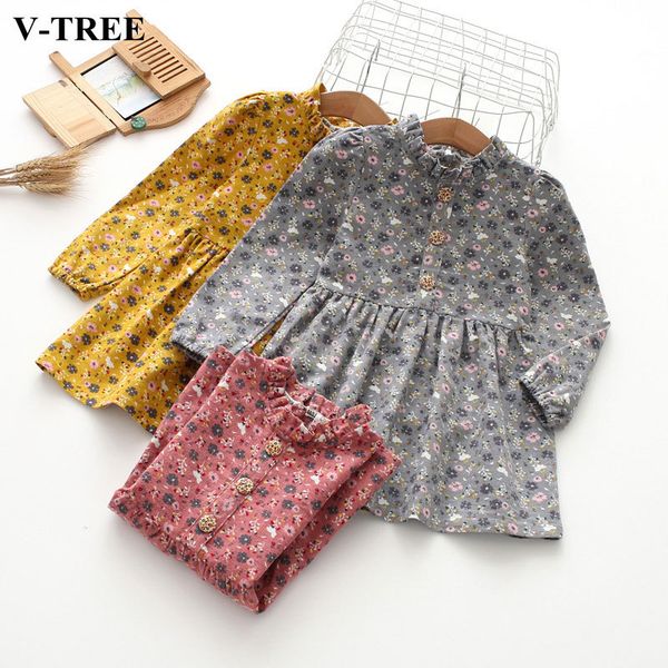 2020 spring autumn girls princess dress cotton dresses for kids full printed flower infant dress long sleeve girl costume 6 8 y200623, Red;yellow
2020 spring autumn girls princess dress cotton dresses for kids full printed flower infant dress long sleeve girl costume 6 8 y200623, Red;yellow