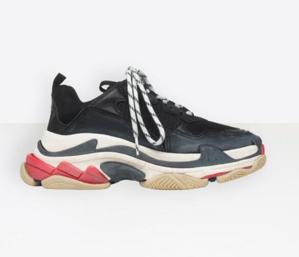 original box paris luxury triple s trainers oversized multimaterial sneakers with quilted effect black red white shoes
original box paris luxury triple s trainers oversized multimaterial sneakers with quilted effect black red white shoes